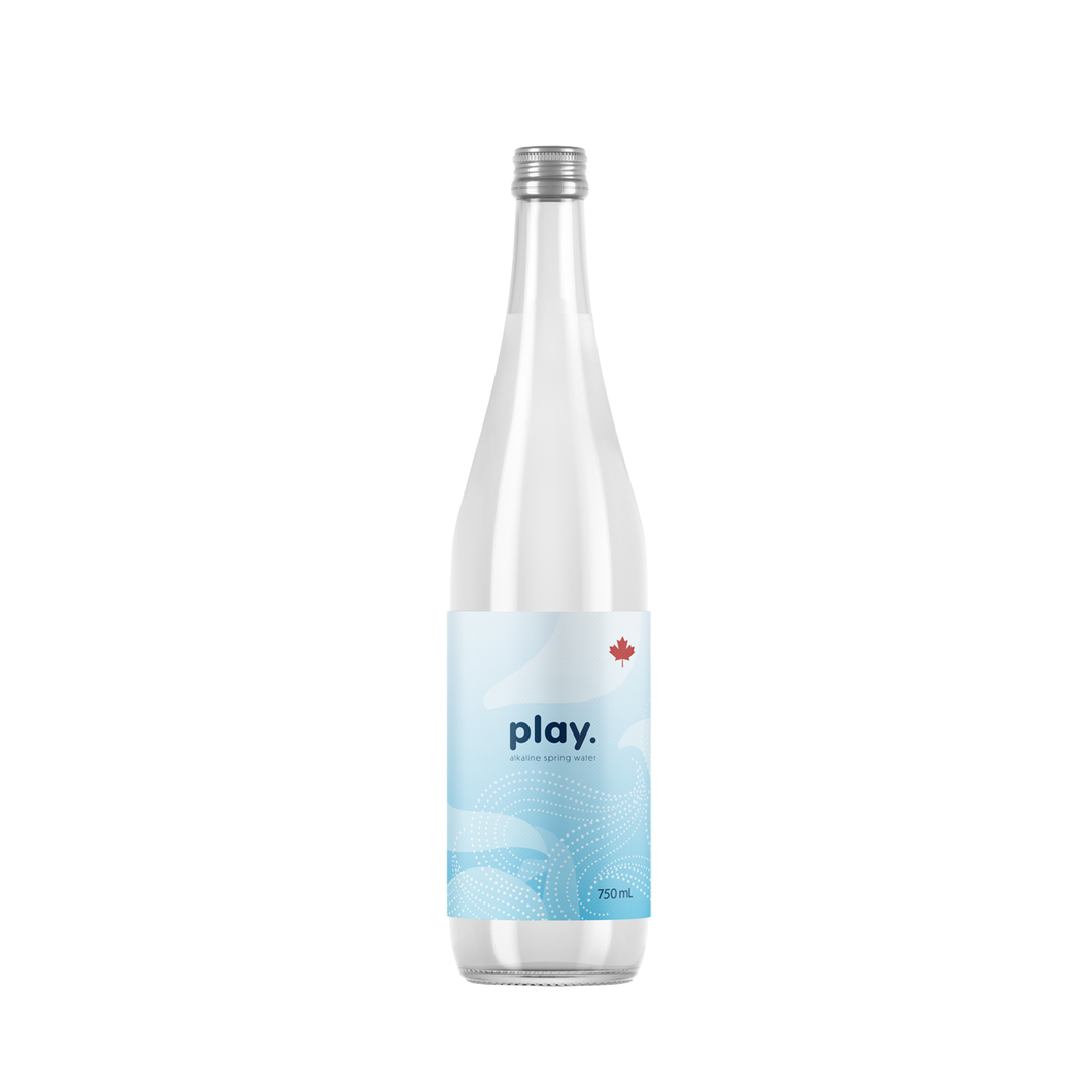 Play Alkaline Spring Water 12x750ml